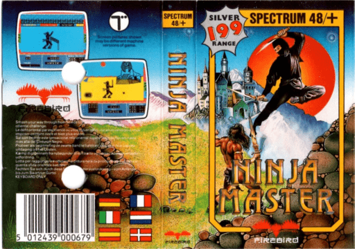 Ninja Master box art for ZX Spectrum